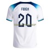 Original Fußballtrikot England FODEN 20 Heimtrikot WM 2022 Für Herren